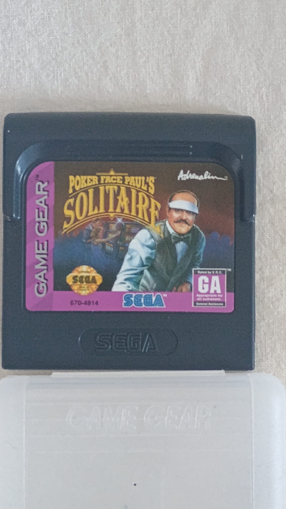 Poker Face Paul's Solitaire (Cartridge Only)