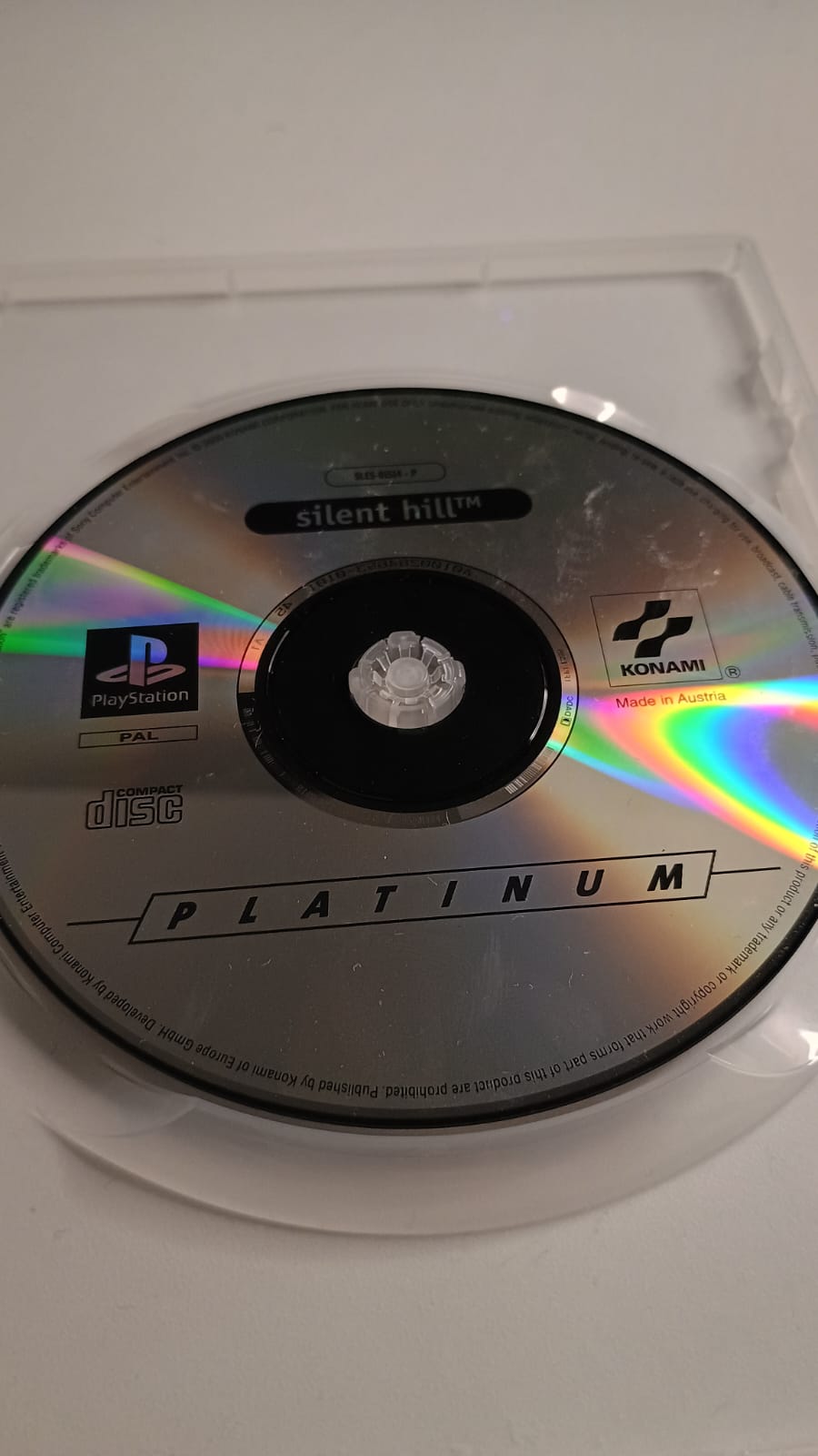 Silent Hill PAL Platinum (Disc Only)
