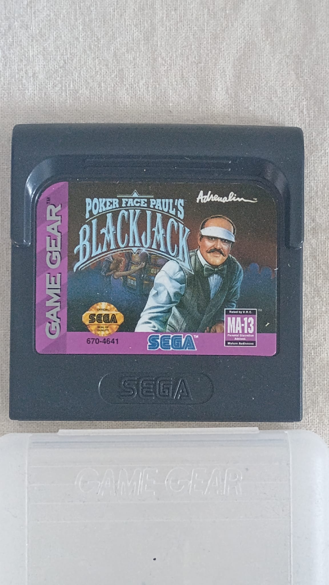 Poker Face Paul's Blackjack (Cartridge Only)